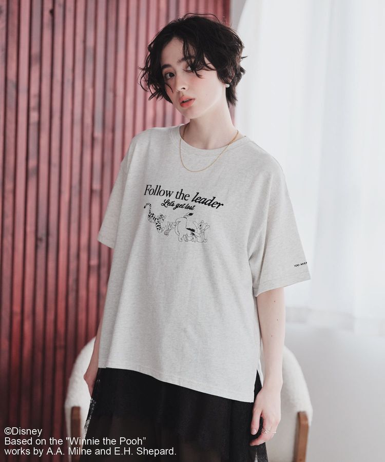 Green Parks「Winnie the Pooh/フロッキーロゴTシャツ」|Tシャツ・カットソー|