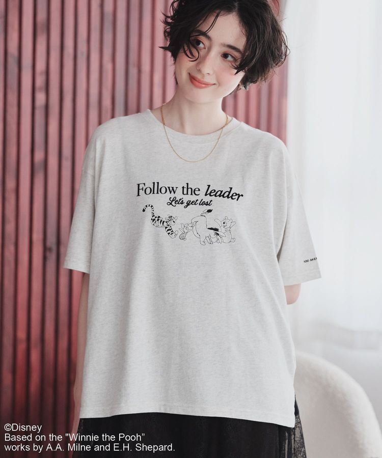 Green Parks「Winnie the Pooh/フロッキーロゴTシャツ」|Tシャツ・カットソー|