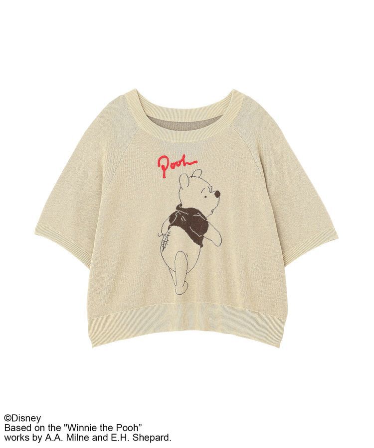 Green Parks「Winnie the Pooh/ニットプルオーバー」|ニット・セーター|Beige
