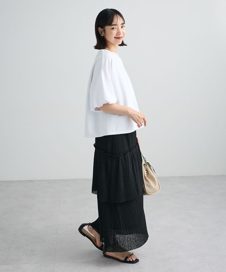 Green Parks「バルーン袖カットプルオーバー」|Tシャツ・カットソー|
