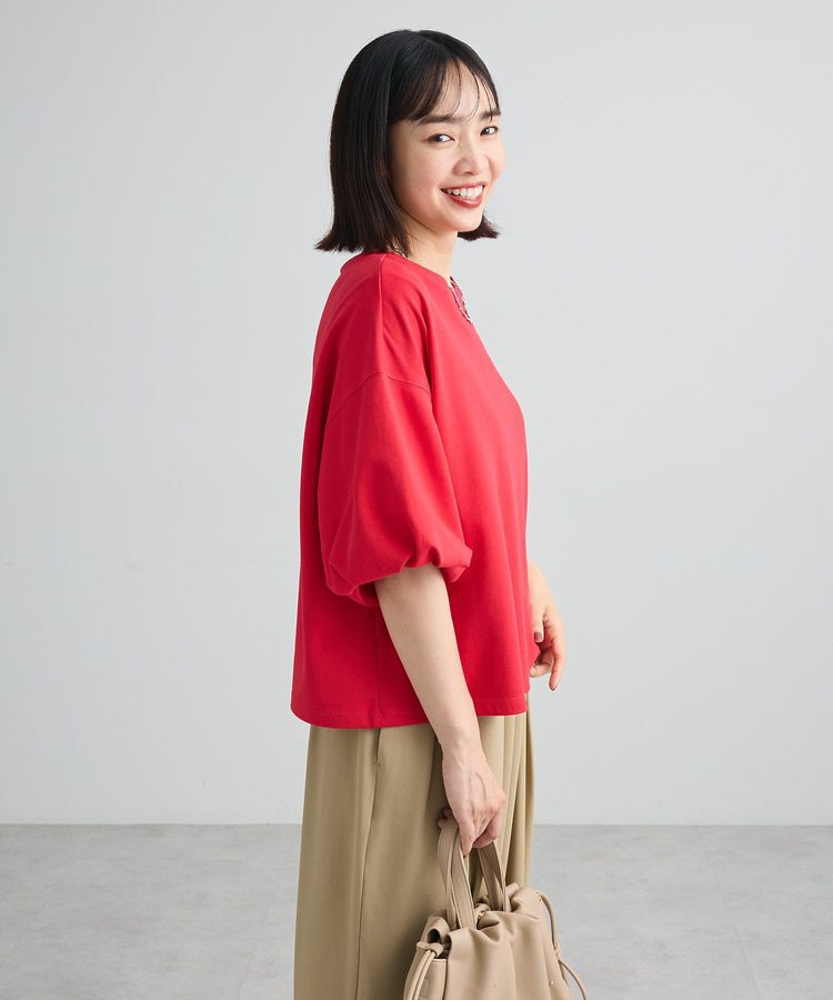 Green Parks「バルーン袖カットプルオーバー」|Tシャツ・カットソー|