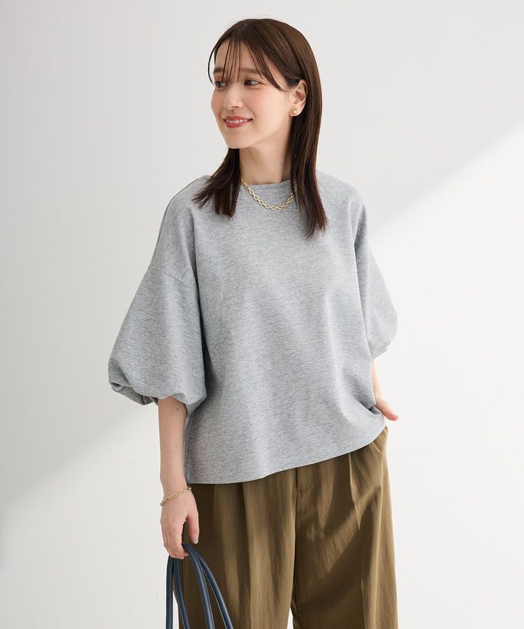 Green Parks「バルーン袖カットプルオーバー」|Tシャツ・カットソー|