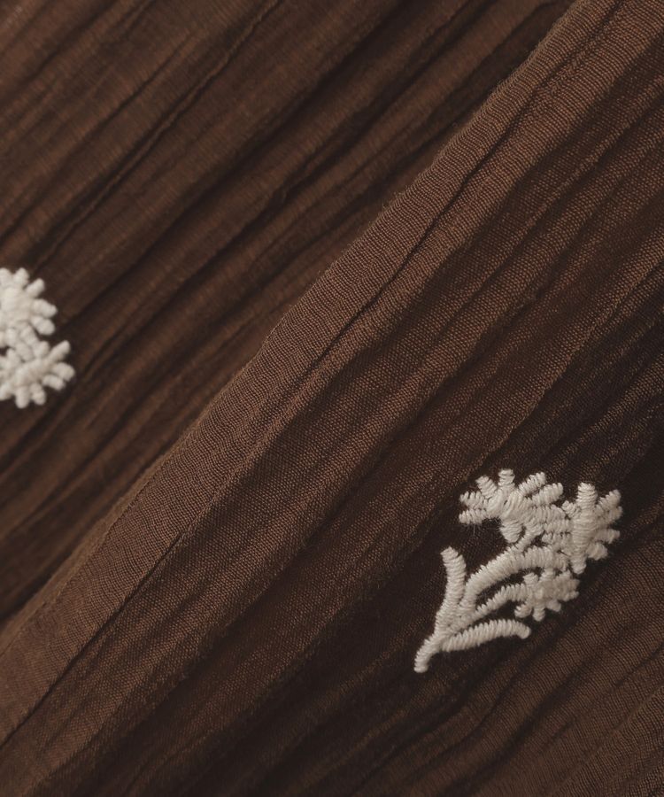 Green Parks「花柄刺繍ワイドパンツ」|その他|
