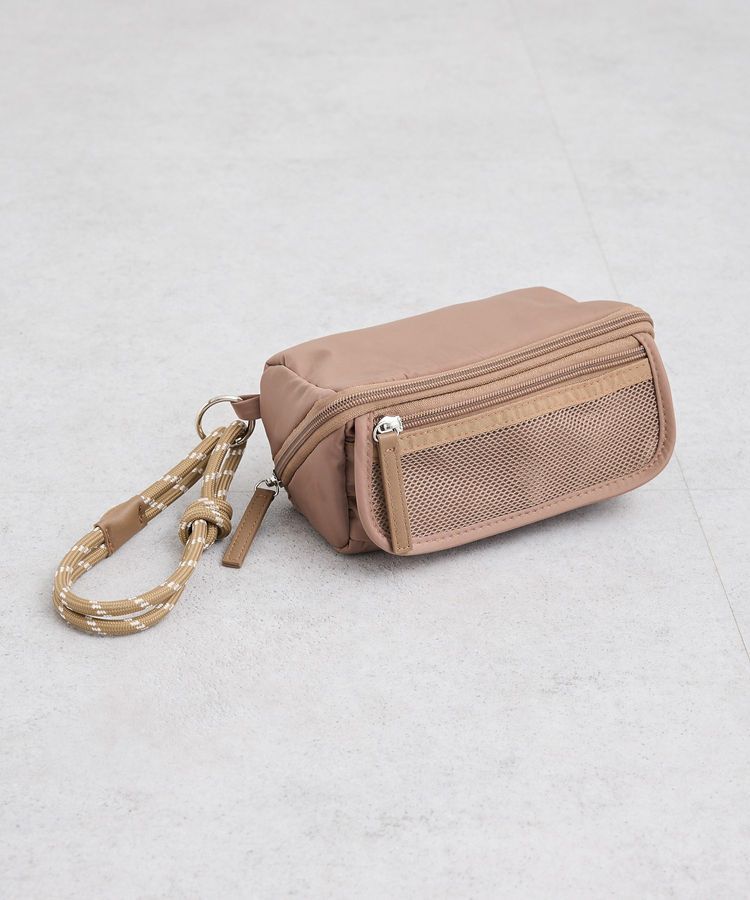 Green Parks「【10ポケBag】収納アドバイザー監修ボックスポーチ(ポケPoach)」|ポーチ|Beige