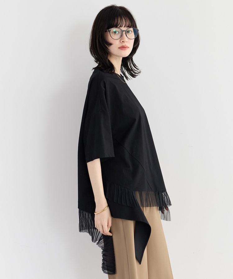 Editt by YECCA VECCA「裾アシメデザインプルオーバー」|Tシャツ・カットソー|