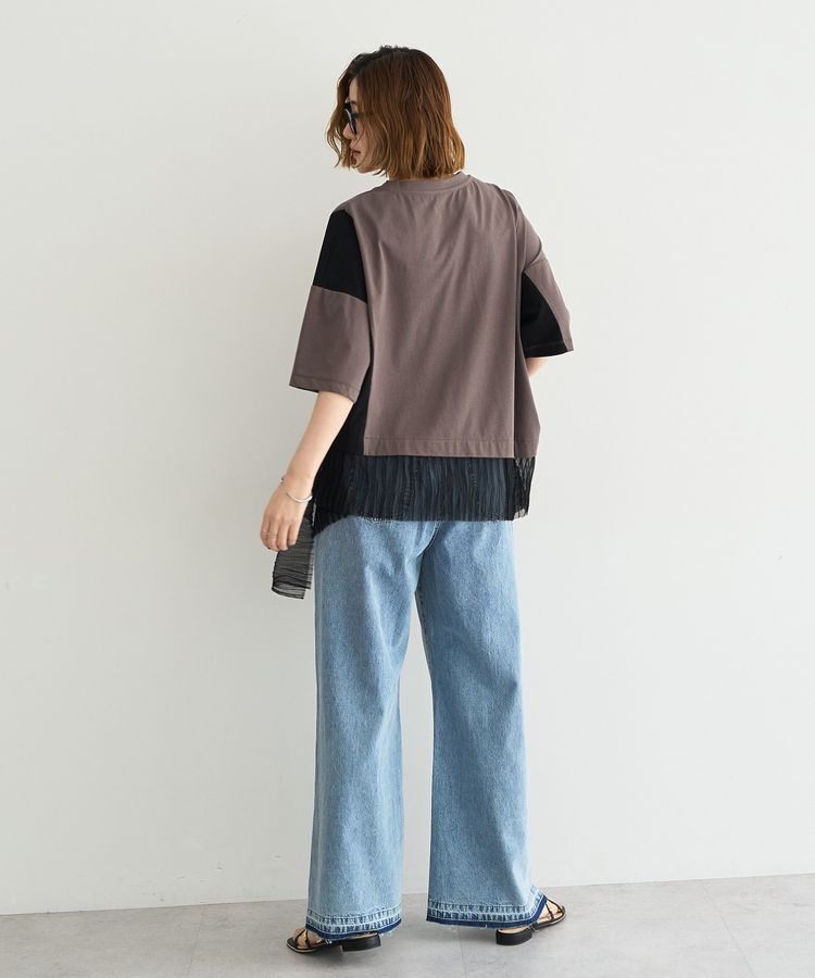 Editt by YECCA VECCA「裾アシメデザインプルオーバー」|Tシャツ・カットソー|