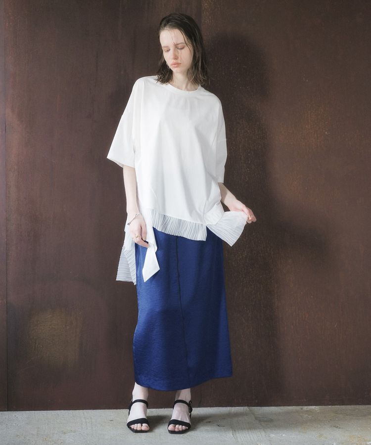 Editt by YECCA VECCA「裾アシメデザインプルオーバー」|Tシャツ・カットソー|