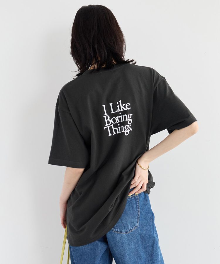 YECCA VECCA「【ERIE WORKS】BOX-CUT Tee」|Tシャツ・カットソー|Charcoal Gray