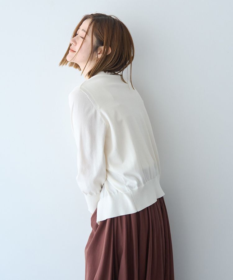 YECCA VECCA「【洗濯機洗い可】マシンウォッシャブルカーディガン」|カーディガン|