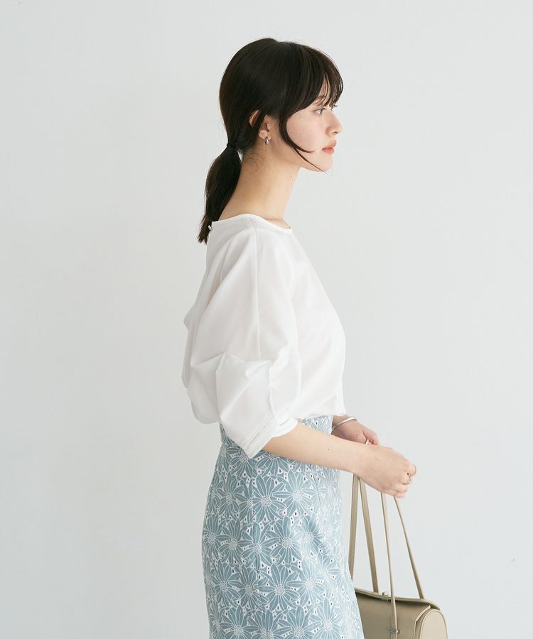 YECCA VECCA「ハシゴレースタックスリーブブラウス」|シャツ・ブラウス|