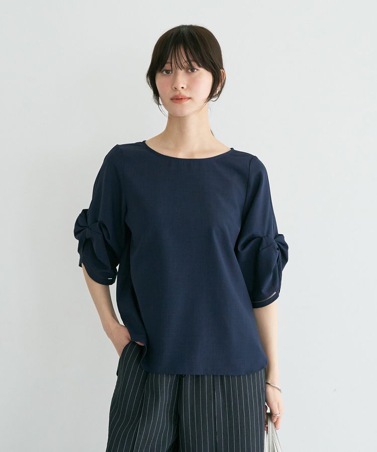 YECCA VECCA「ハシゴレースタックスリーブブラウス」|シャツ・ブラウス|