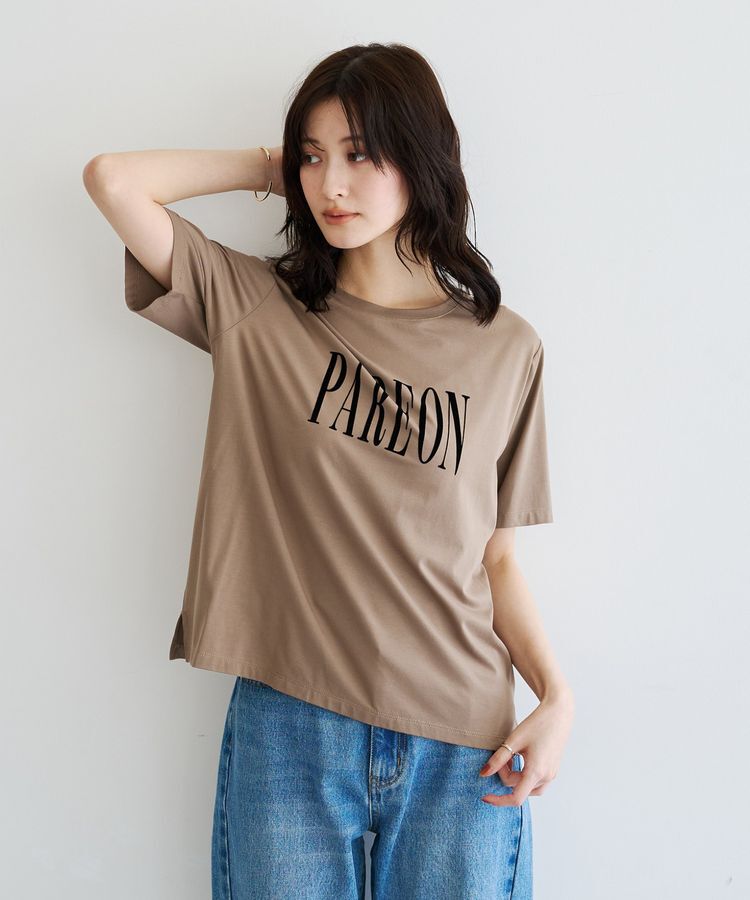 YECCA VECCA「【接触冷感】フロッキーロゴTee」|Tシャツ・カットソー|