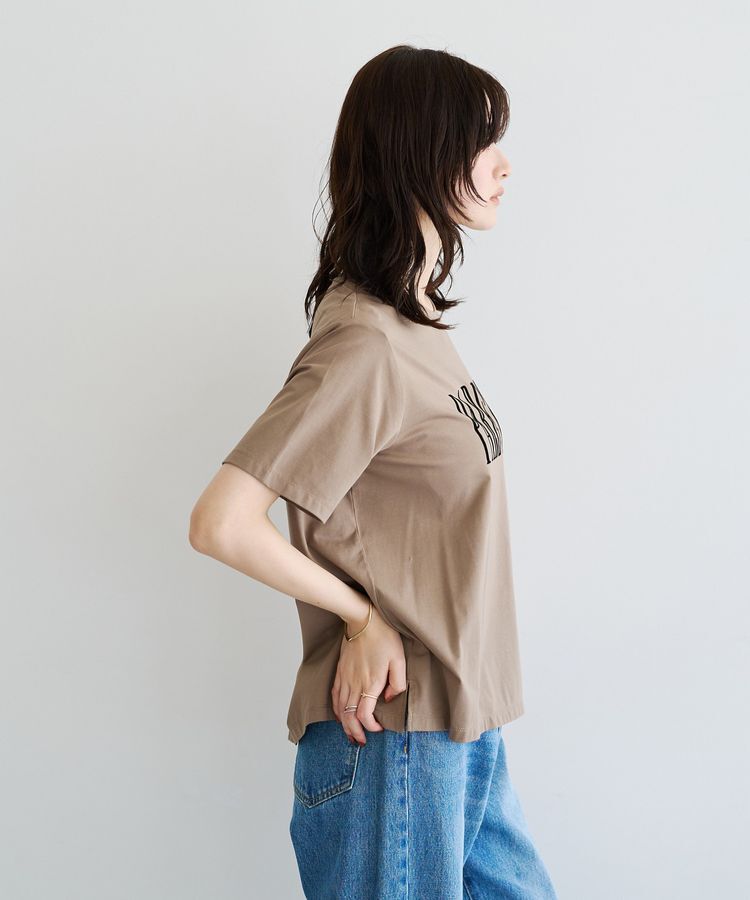 YECCA VECCA「【接触冷感】フロッキーロゴTee」|Tシャツ・カットソー|