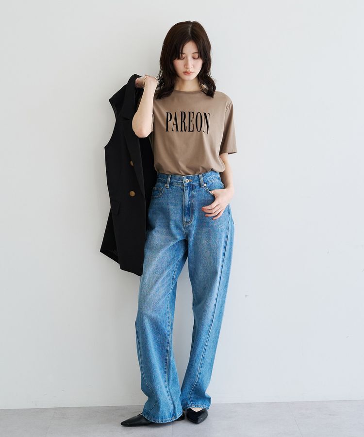 YECCA VECCA「【接触冷感】フロッキーロゴTee」|Tシャツ・カットソー|