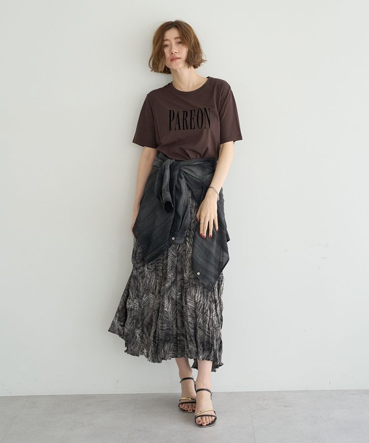 YECCA VECCA「【接触冷感】フロッキーロゴTee」|Tシャツ・カットソー|