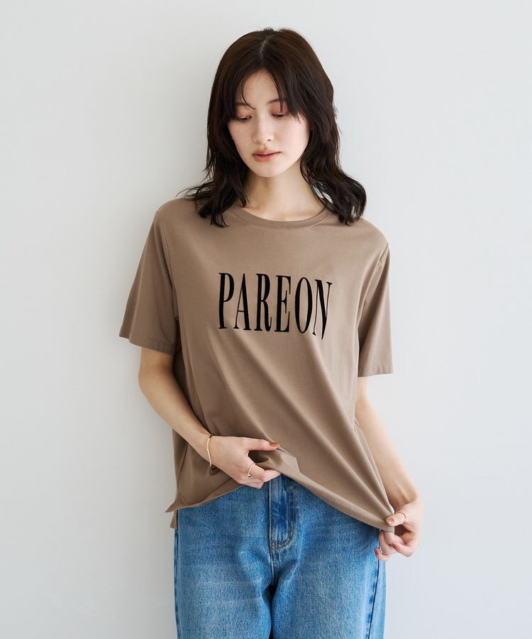 YECCA VECCA「【接触冷感】フロッキーロゴTee」|Tシャツ・カットソー|
