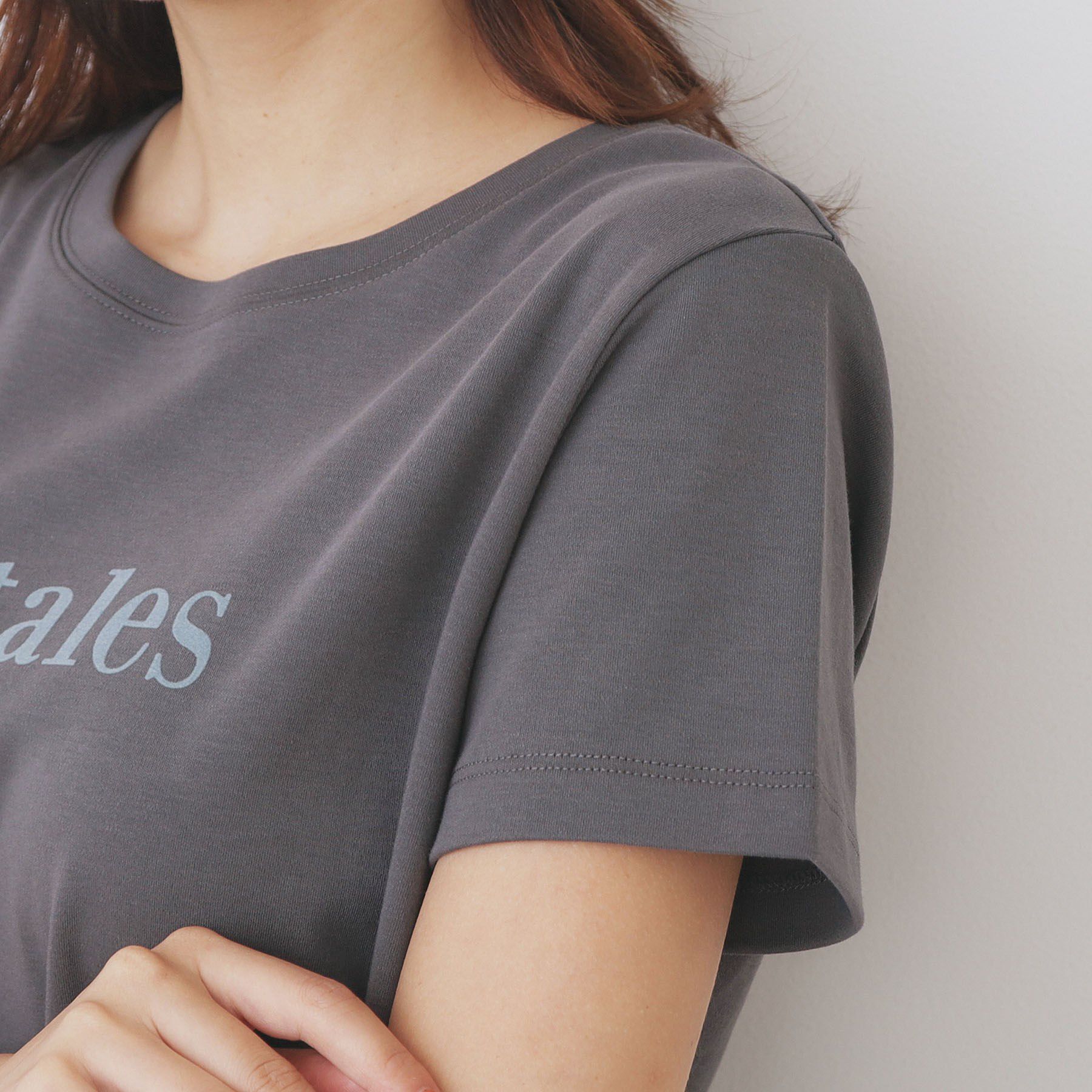 index「《S-LLサイズ》フロッキーロゴTシャツ【接触冷感／UVケア／洗濯機洗い可】」|Tシャツ・カットソー|