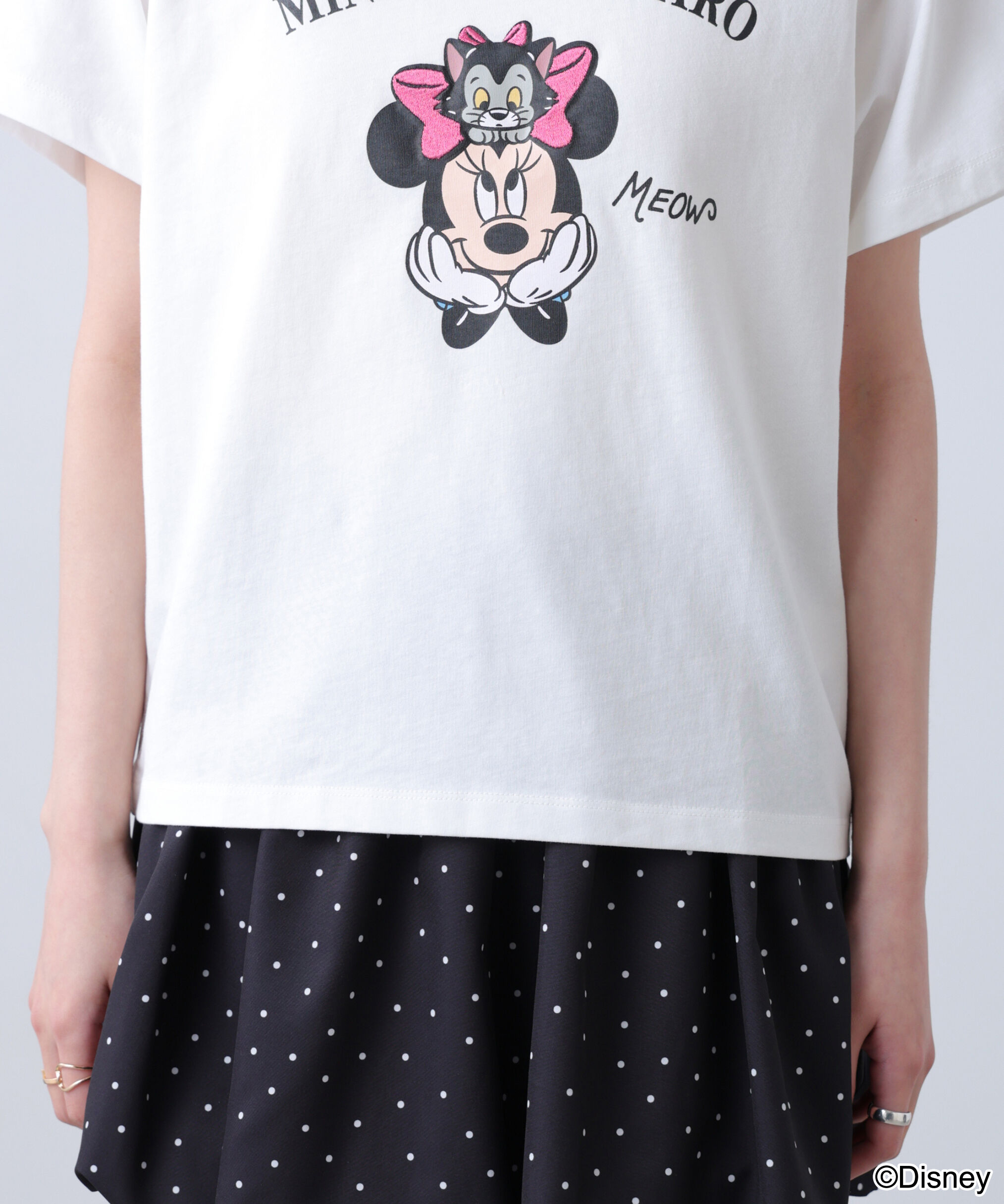  「別注ミニーマウス＆マリーTシャツ」|Tシャツ・カットソー|