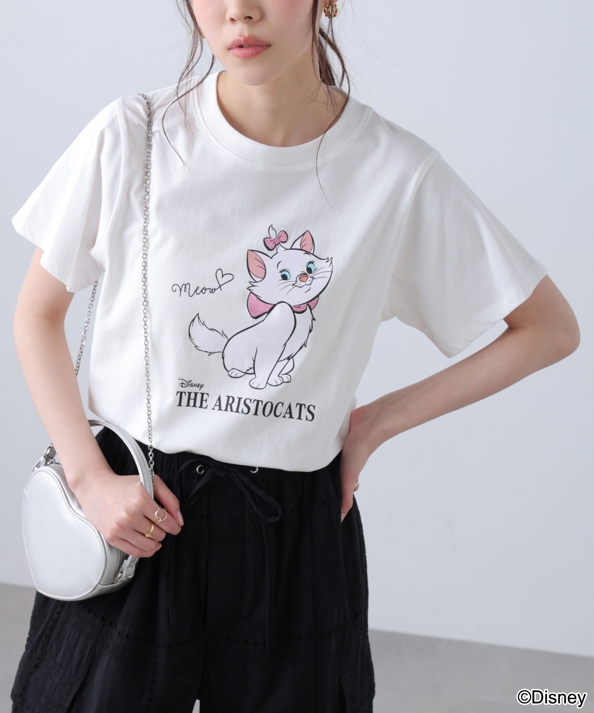  「別注ミニーマウス＆マリーTシャツ」|Tシャツ・カットソー|