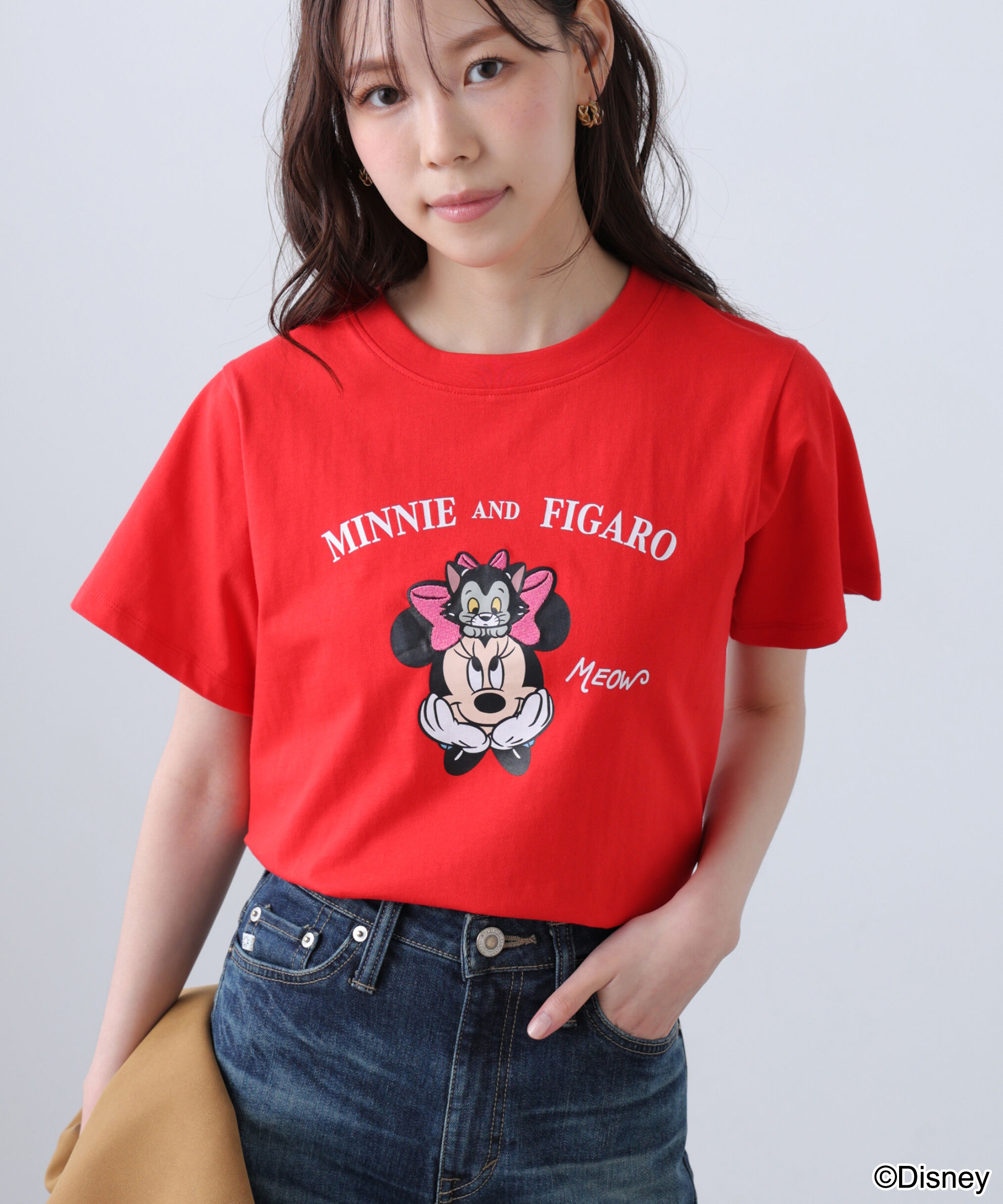  「別注ミニーマウス＆マリーTシャツ」|Tシャツ・カットソー|レッドミニー