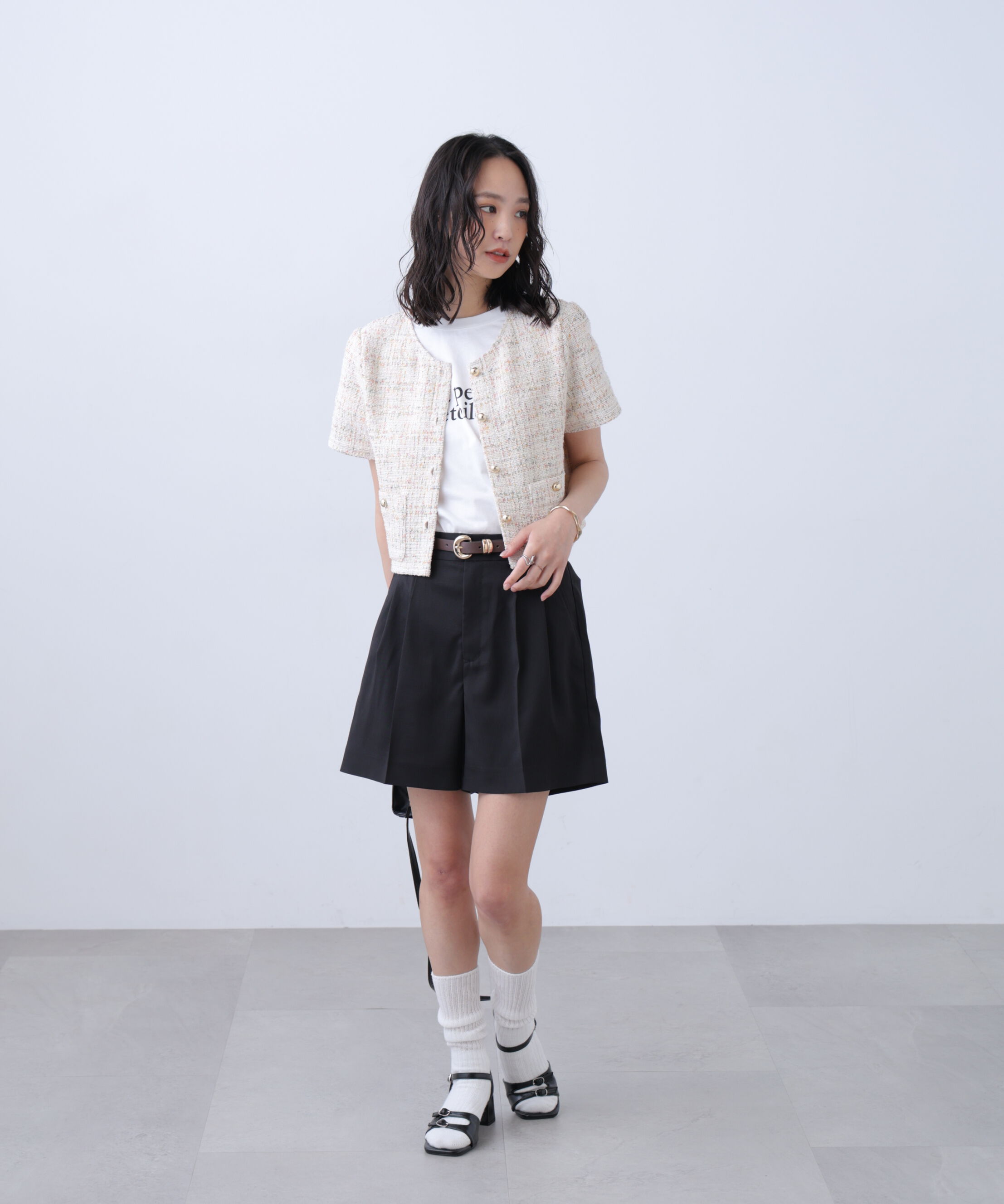  「タックショートパンツ」|その他|