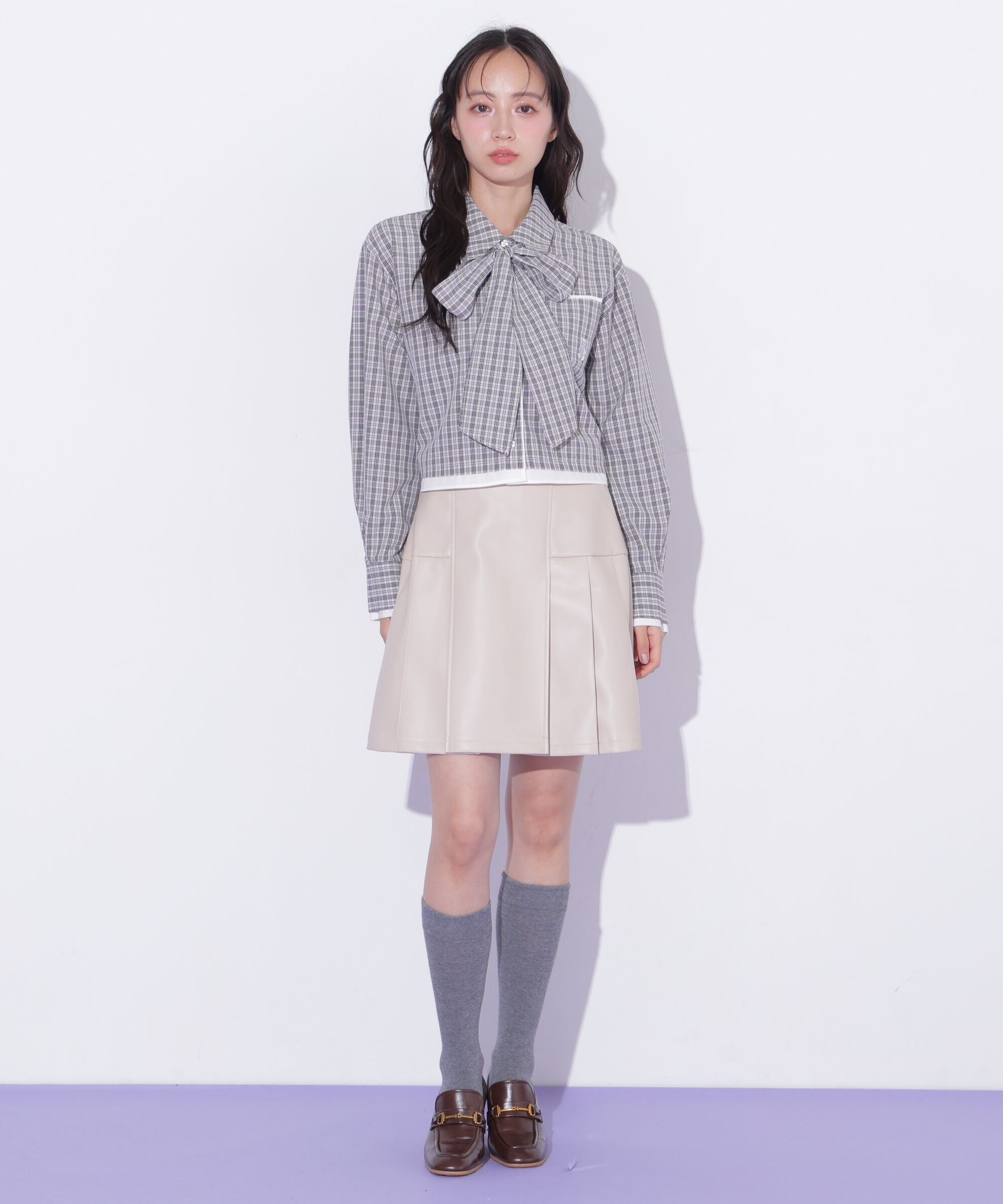  「〈BEARシリーズ〉クロップドシャツ」|シャツ・ブラウス|