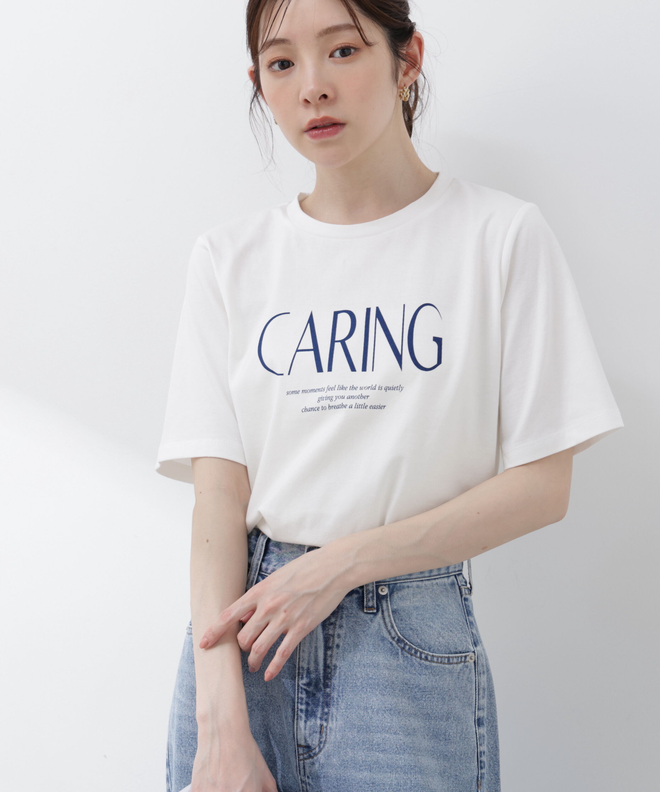 PROPORTION BODY DRESSING「〈a/mie〉グラフィックTシャツ 26SS」|Tシャツ・カットソー|