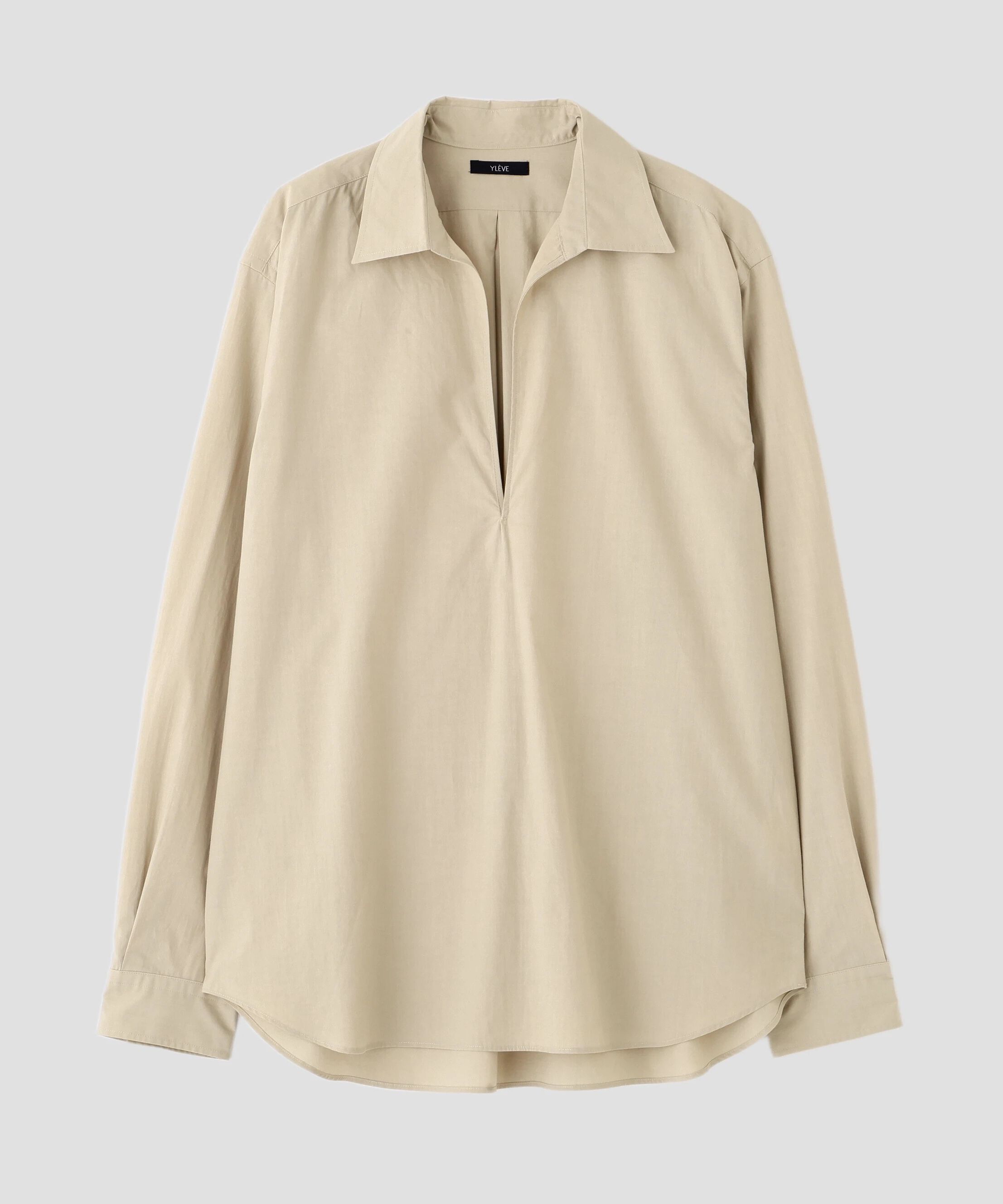YLEVE 「YLEVE / COTTON SILK TYPEWRITER SKIPPER SHIRT」|シャツ・ブラウス|
