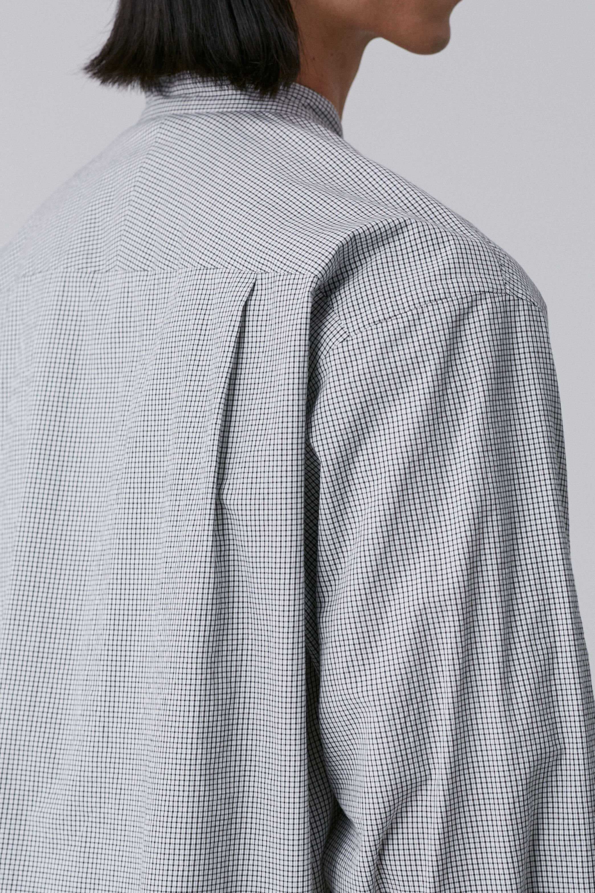 YLEVE 「YLEVE / COTTON STRIPE CHECK PULL OVER SHIRT」|シャツ・ブラウス|