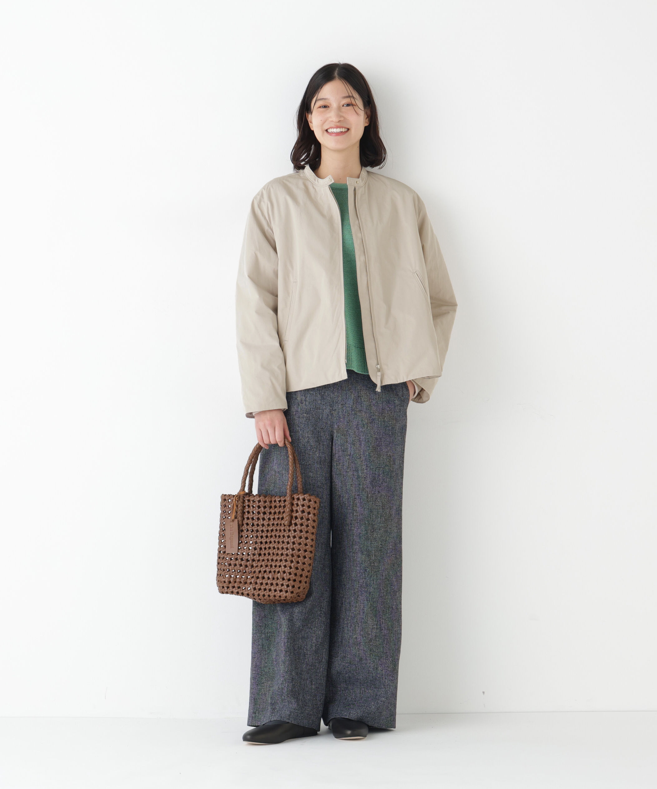  「◆≪弱撥水素材≫タフタ中綿入りブルゾン」|その他|