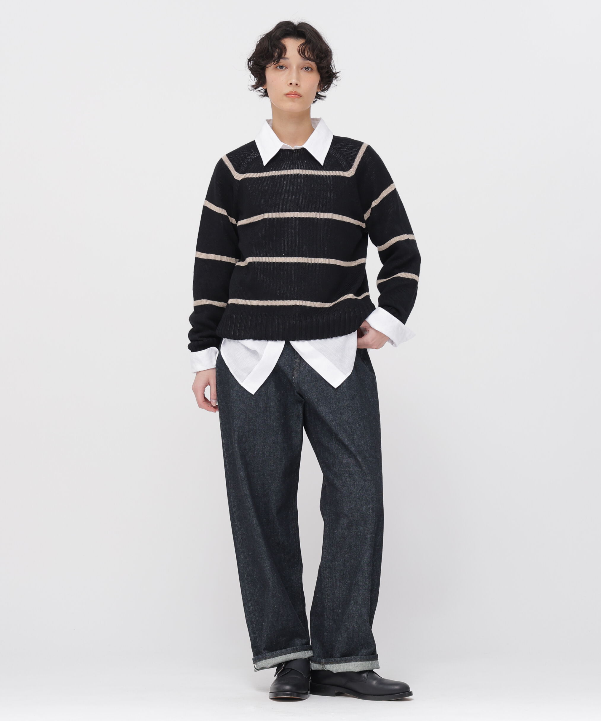  「SHIRTING LINEN SHIRT」|シャツ・ブラウス|