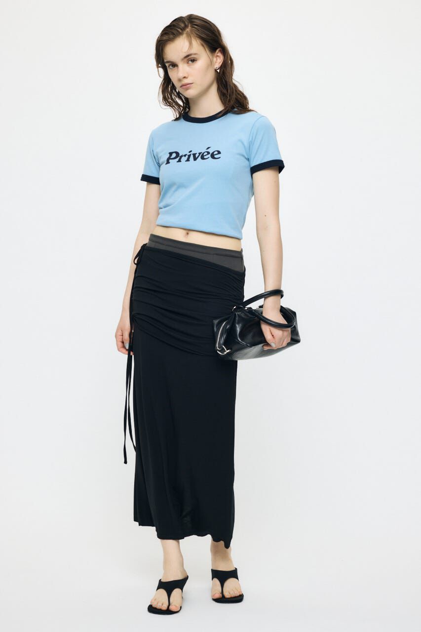 MOUSSY「LAYER CUT MAXI スカート」|スカート|