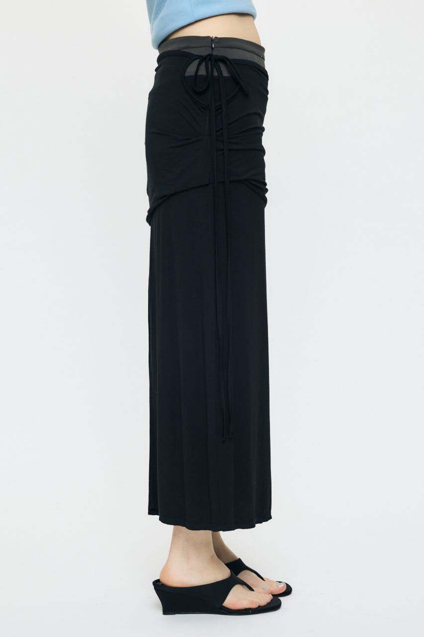 MOUSSY「LAYER CUT MAXI スカート」|スカート|