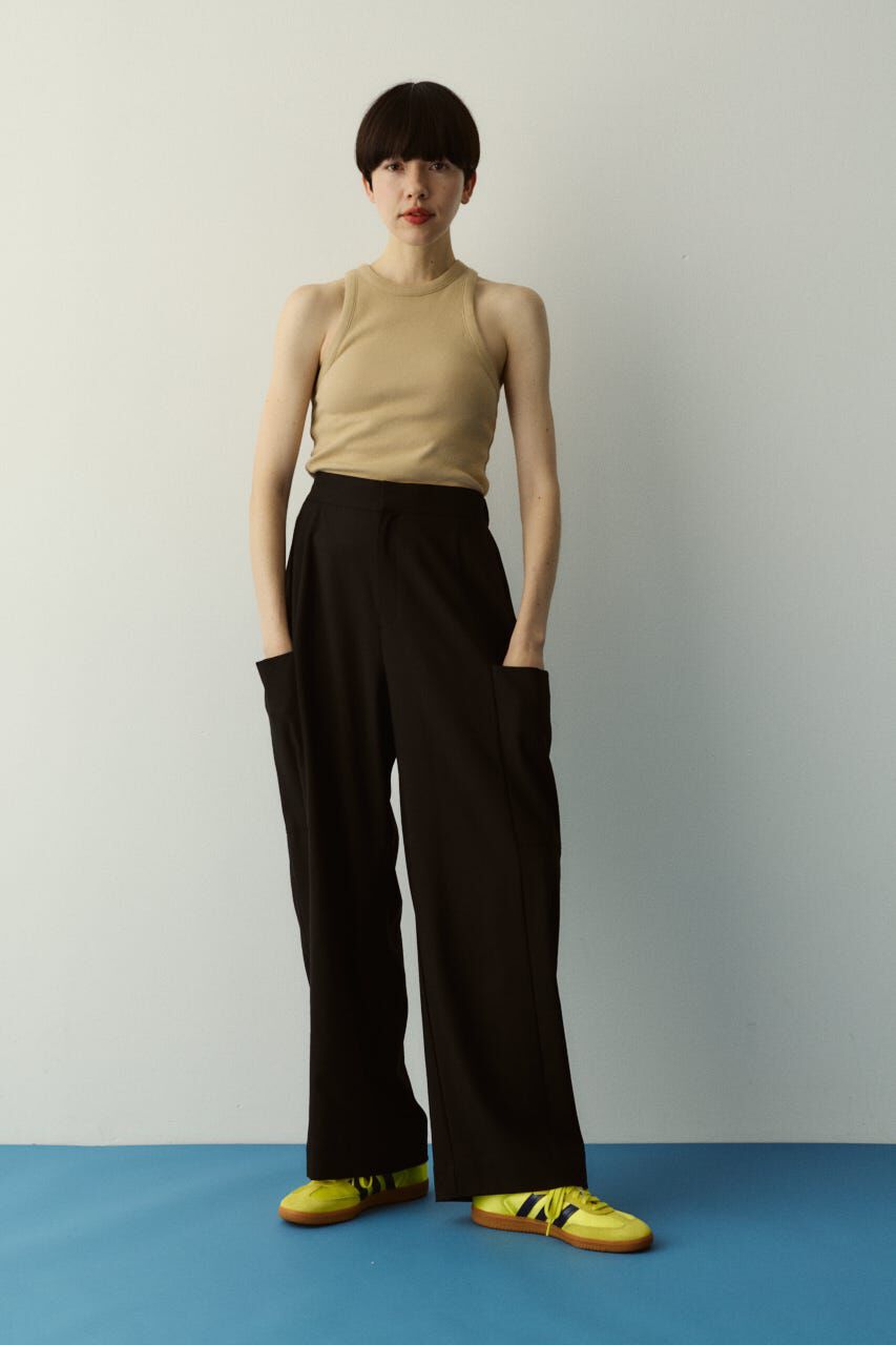 HeRIN.CYE「Side big pocket pants」|その他|BLK