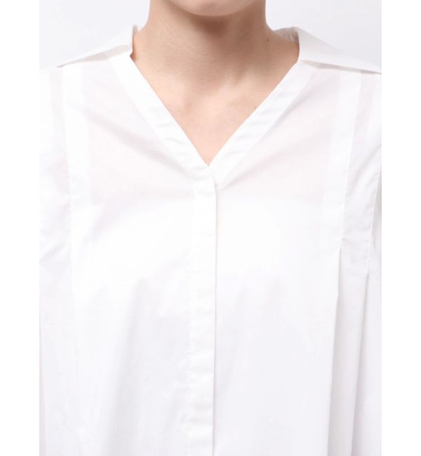 ELENDEEK「SKIPPER VOLUME SLEEVE BL」|シャツ・ブラウス|
