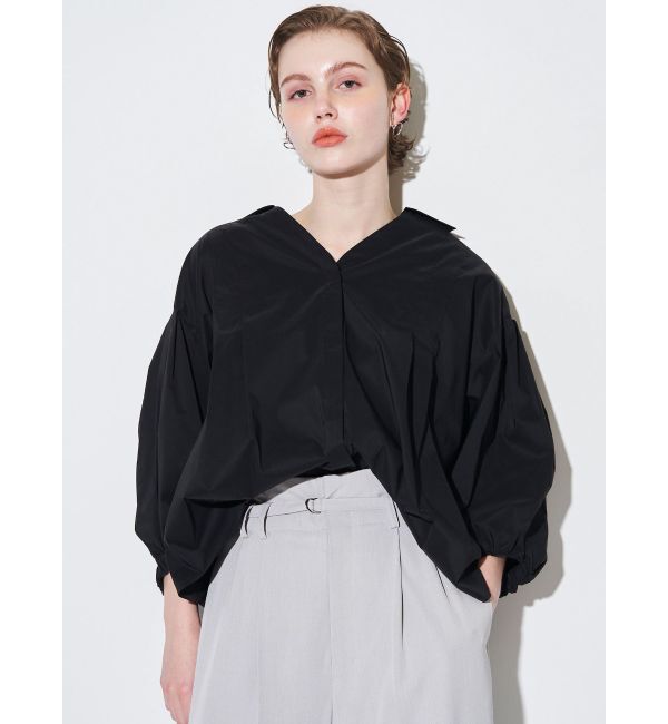 ELENDEEK「SKIPPER VOLUME SLEEVE BL」|シャツ・ブラウス|