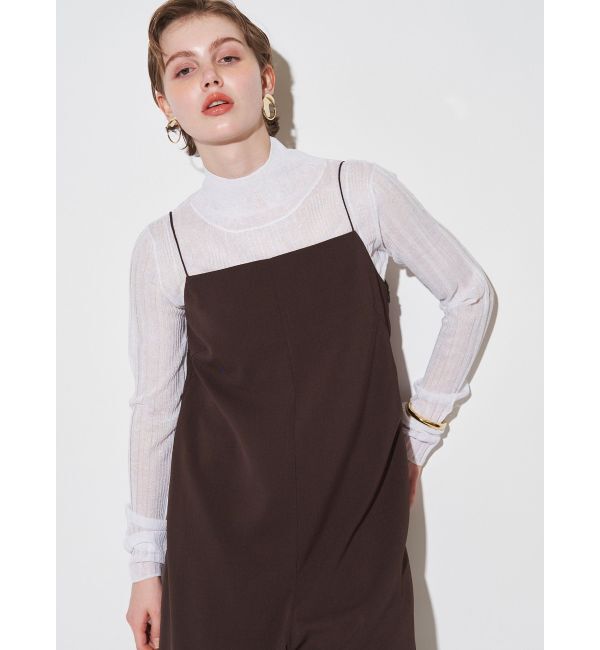 ELENDEEK「HIGH NECK SHEER RIB KT」|ニット・セーター|