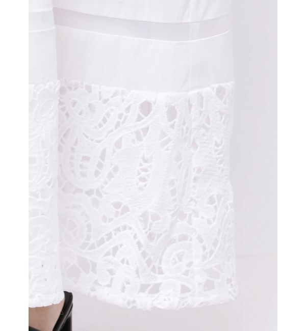 ELENDEEK「LACE LAYERED OP」|ワンピース|