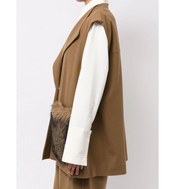 ELENDEEK「FUR POCKET SLEEVELESS CT」|その他|