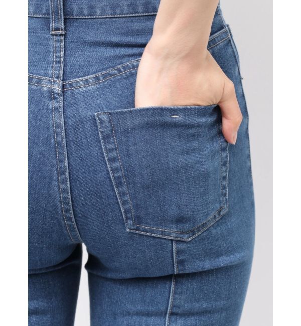 MERCURYDUO「ストレッチブーツカットデニムパンツ」|デニム|