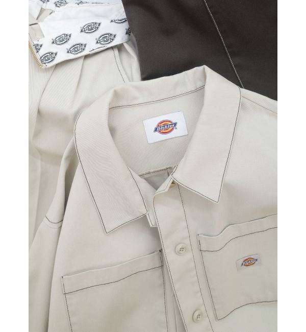 LAGUNAMOON「【別注Dickies】ショートワークジャケット」|その他|ベージュ