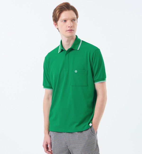MACKINTOSH PHILOSOPHY「【WEEKENDER】 ELYPOLO（イーリーポロ） ソフトメッシュカノコ」|Tシャツ・カットソー|グリーン