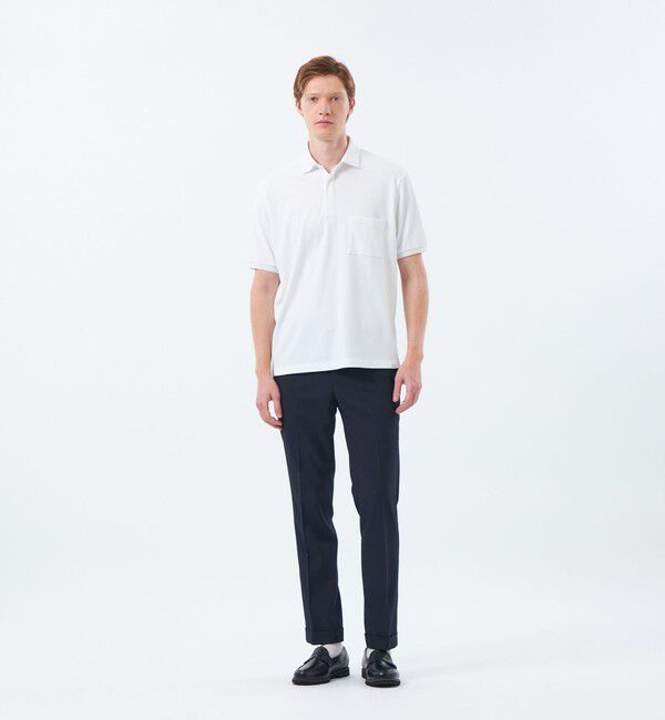 MACKINTOSH PHILOSOPHY「【WEEKENDER】 ELYPOLO（イーリーポロ） ソフトメッシュカノコ」|Tシャツ・カットソー|
