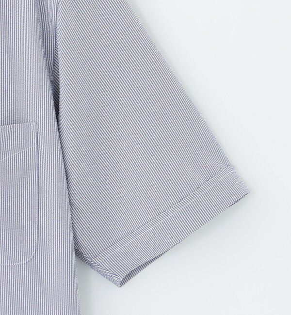 MACKINTOSH PHILOSOPHY「トロッター スクエアボタンダウン ナローサッカーストライプ」|シャツ・ブラウス|