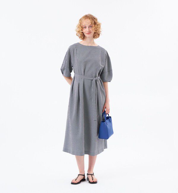 MACKINTOSH PHILOSOPHY「【WEB&一部店舗限定】パフスリーブサッカーワンピース」|ワンピース|