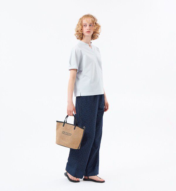 MACKINTOSH PHILOSOPHY「【WEB&一部店舗限定】スキッパーサッカーブラウス」|シャツ・ブラウス|