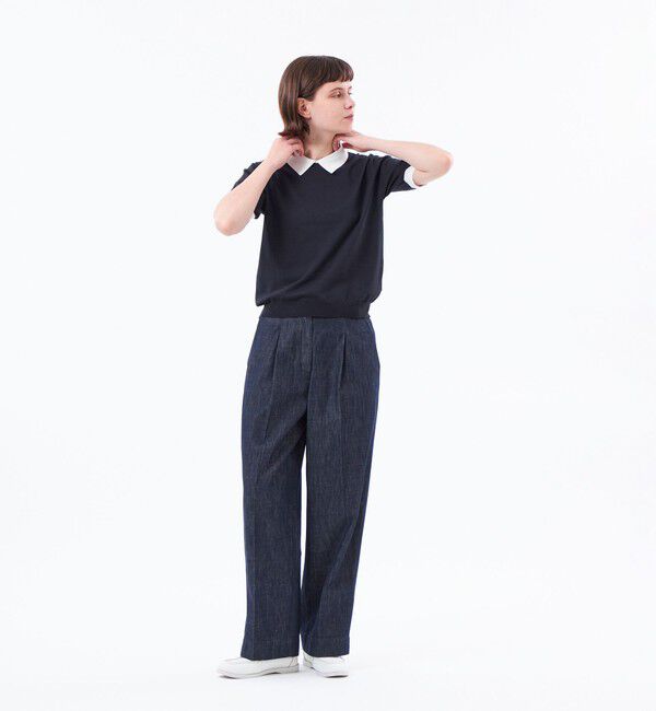 MACKINTOSH PHILOSOPHY「【WEB&一部店舗限定】ポロカラーニット」|ニット・セーター|