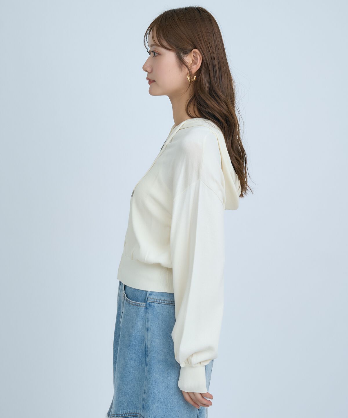 アンドクチュール「ZIPパーカー」|パーカー|