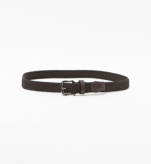 UNITED ARROWS「＜L'arcobaleno＞MESH BELT/ エラスティック メッシュベルト」|ベルト|DK.BROWN