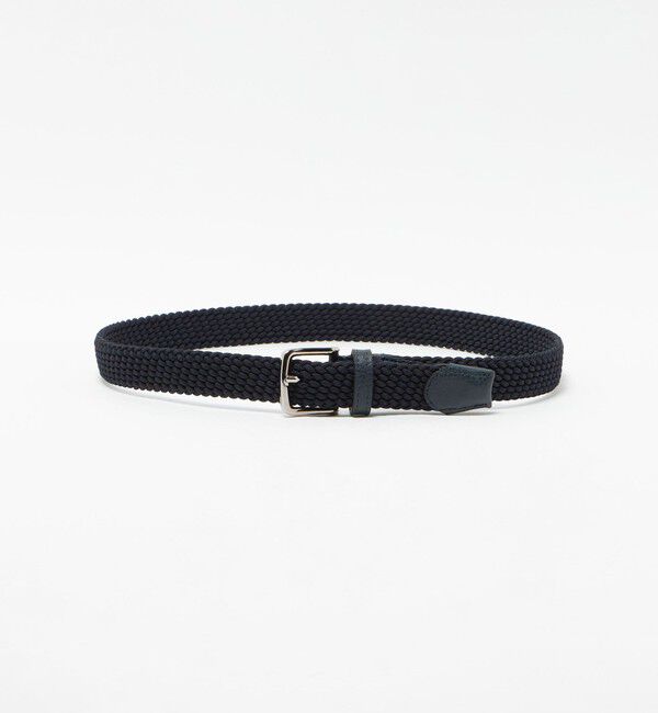 UNITED ARROWS「＜L'arcobaleno＞MESH BELT/ エラスティック メッシュベルト」|ベルト|NAVY